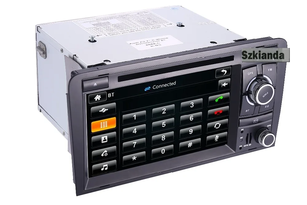 2DIN автомобильный DVD gps для Audi A3 S3 2002-2011 радио gps Bluetooth 1080P 3g USB хост Руль управления Canbus 8 Гб gps карта