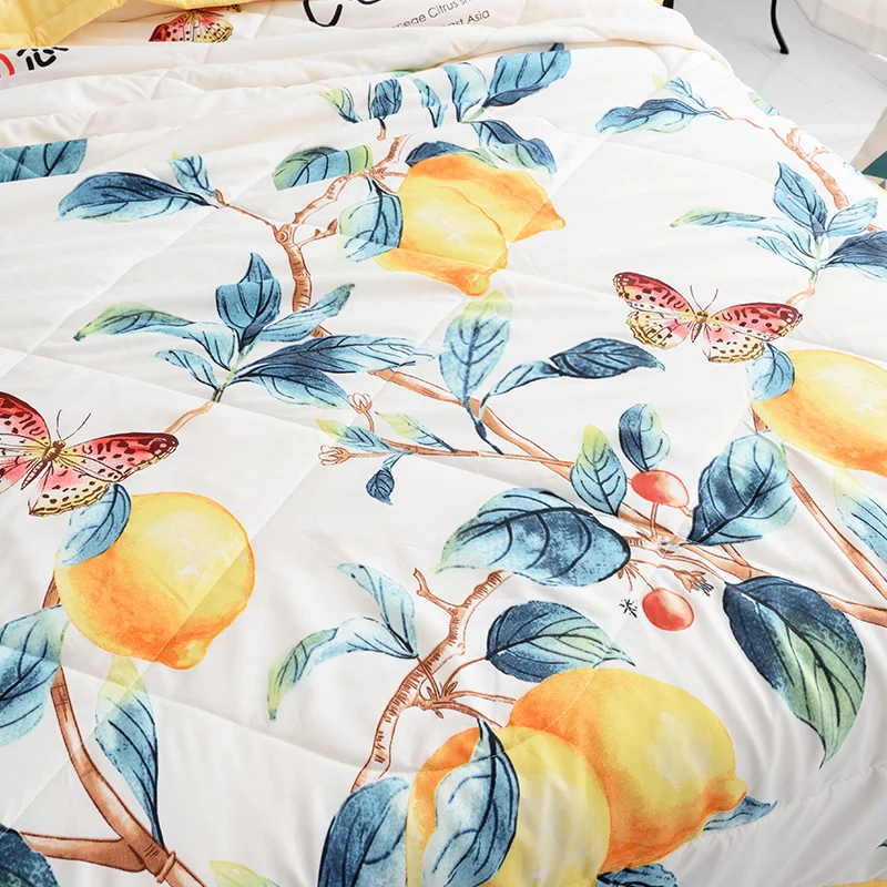 Новое покрывало одеяло летнее тонкое стеганое для спальни 1 шт. постельное белье