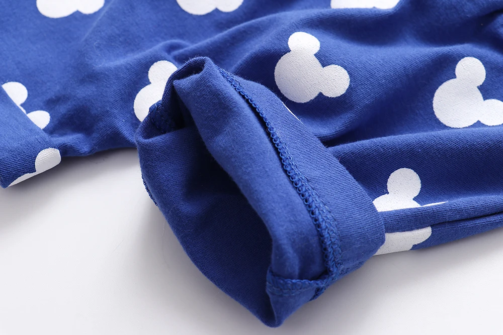 Комплект из 2 предметов для новорожденных летняя футболка с короткими рукавами и