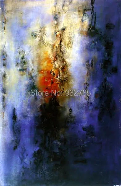 ЗАО ВОУ Ки! Бесплатная Доставка! 100% ручная роспись абстрактная картина маслом на