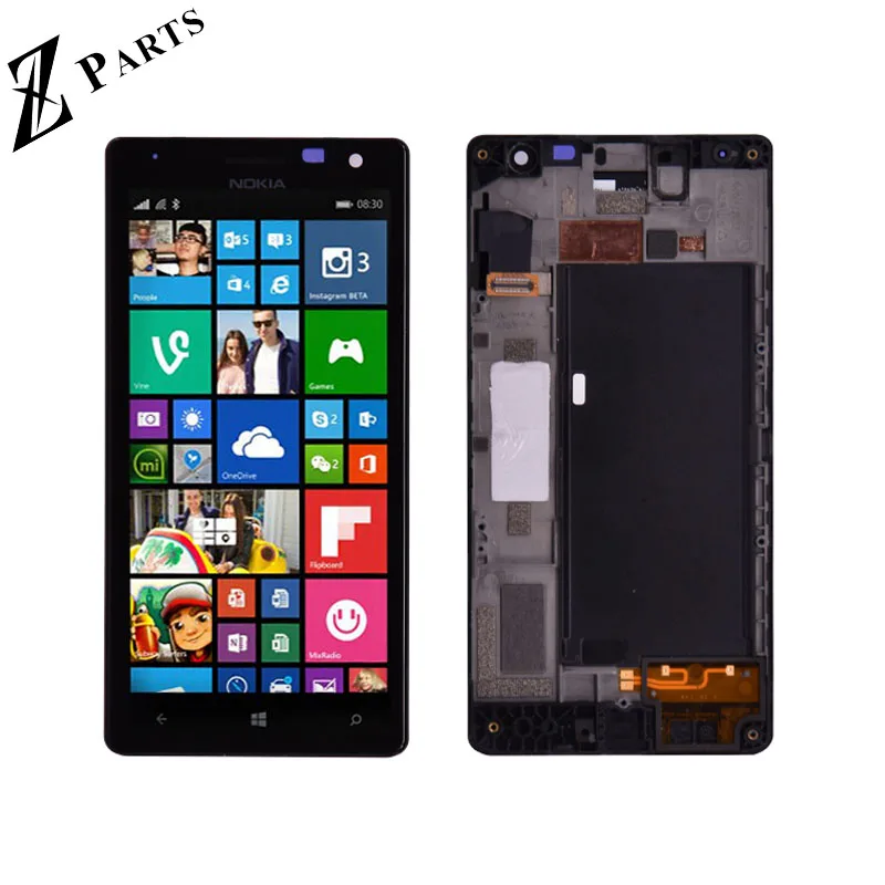 Оригинальный ЖК дисплей для Nokia Lumia 730 с сенсорным экраном дигитайзер в сборе