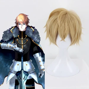 Game FGO Fate Grand Order Cosplay Wigs Sir Gawain Cosplay Hair Wig Heat Resistant Synthetic Wig Halloween Party Cosplay Wigs Game FGO Fate Grand Order Cosplay Wigs Sir Gawain Cosplay Hair Wig Heat Resistant Synthetic Wig Halloween Party Cosplay Wigs