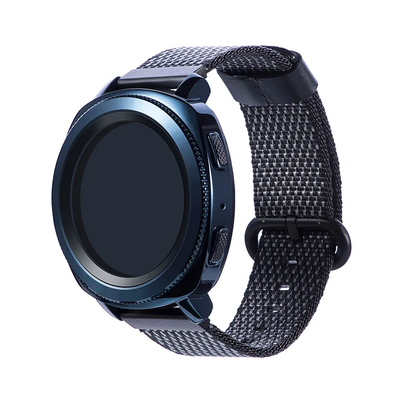 Fivstr 20 мм/22 мм тканый нейлоновый ремешок для наручных часов ремень Samsung Gear S2 S3