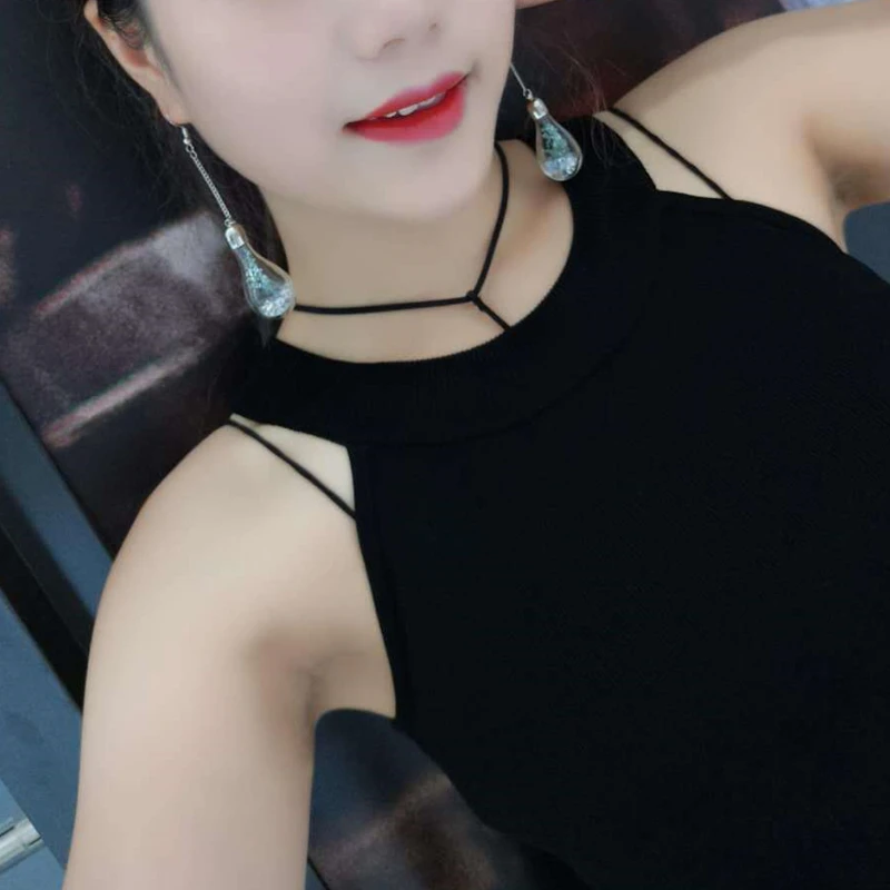 Дорин коробка Для женщин Мода Стекло Висячие Серьги Ухо Сообщение капли воды