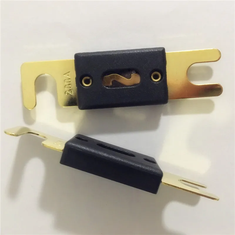 Автомобильная аудиосистема 20 шт./лот стерео с золотым покрытием 200 А