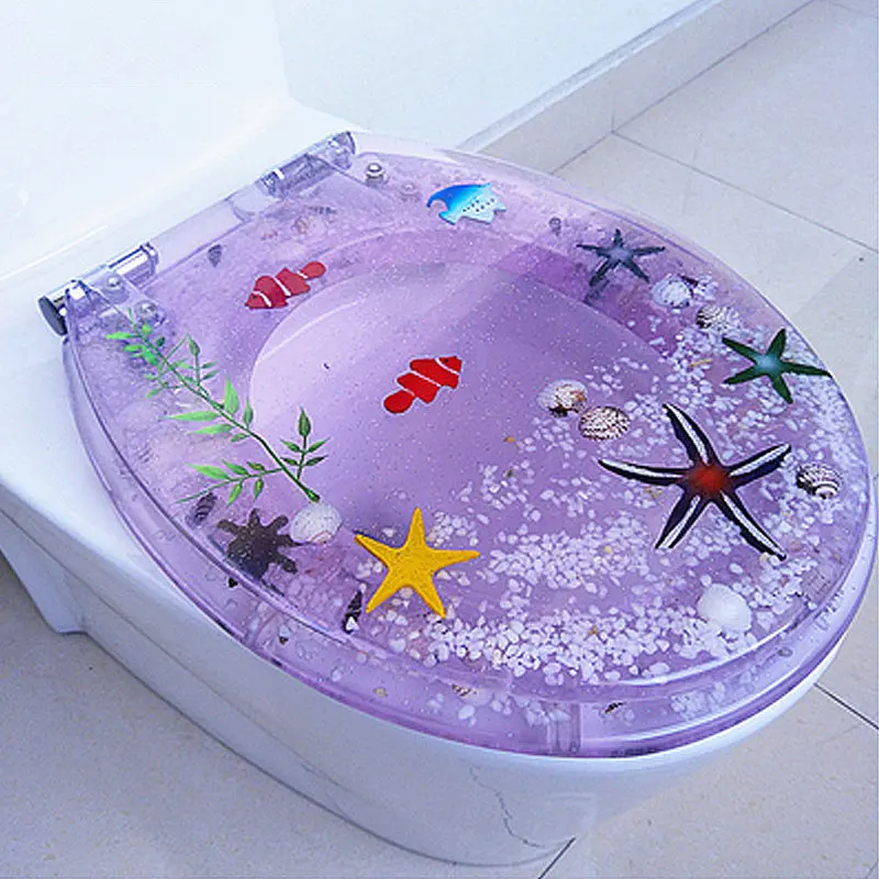 toilet seats J Различные стили многоцветные Толстые Тип сиденья для унитаза, универсальные U/V/O тип сиденья для унитаза, каучуковые, в европейском стиле сиденья для унитаза - Цвет: toilet seats J