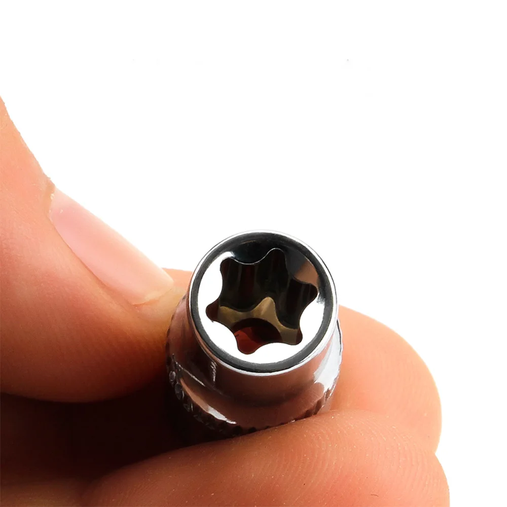 1 шт. 1/" Torx звезда розетка E Тип E4 E5 E6 E7 E8 ручные инструменты для ремонта квадратное отверстие