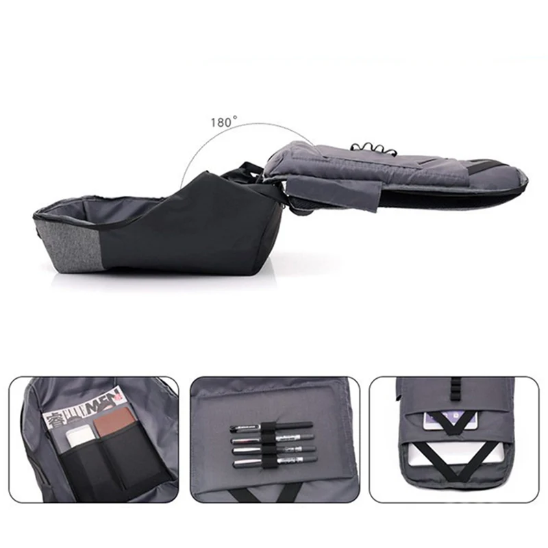 Противоугонный рюкзак сумка для ноутбука мужчин и женщин 15 6 Notbook