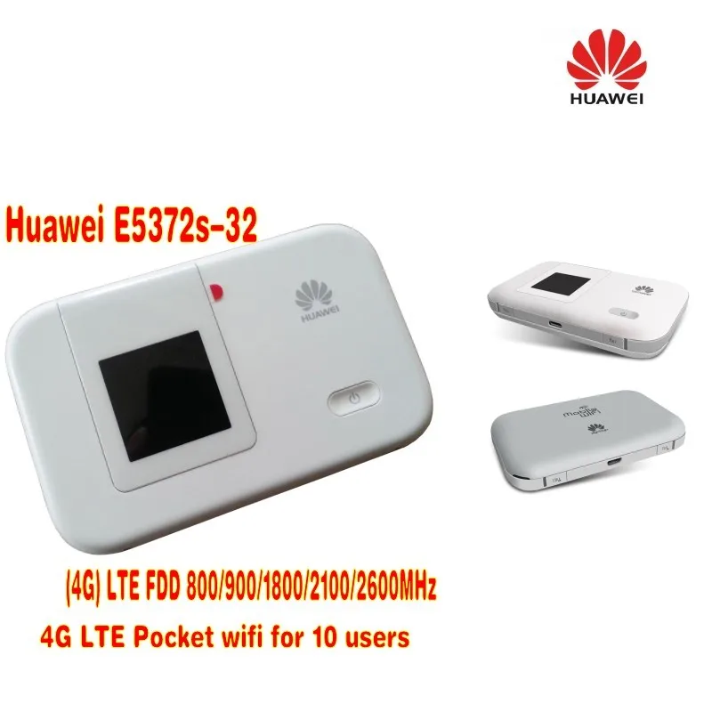 Разблокированный HUAWEI E5372 E5372s 32 4G 150 Мбит/с LTE Cat 4 карманный мобильный WiFi