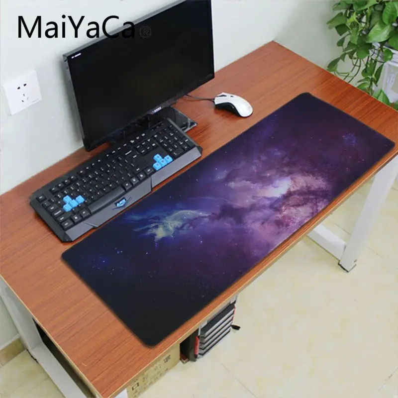 Maiyaca Galaxy, цветные офисные мыши звездного неба, геймерский игровой коврик для мыши, коврик для мыши с клавиатурой, ноутбук, ПК, ноутбук, Настольный коврик