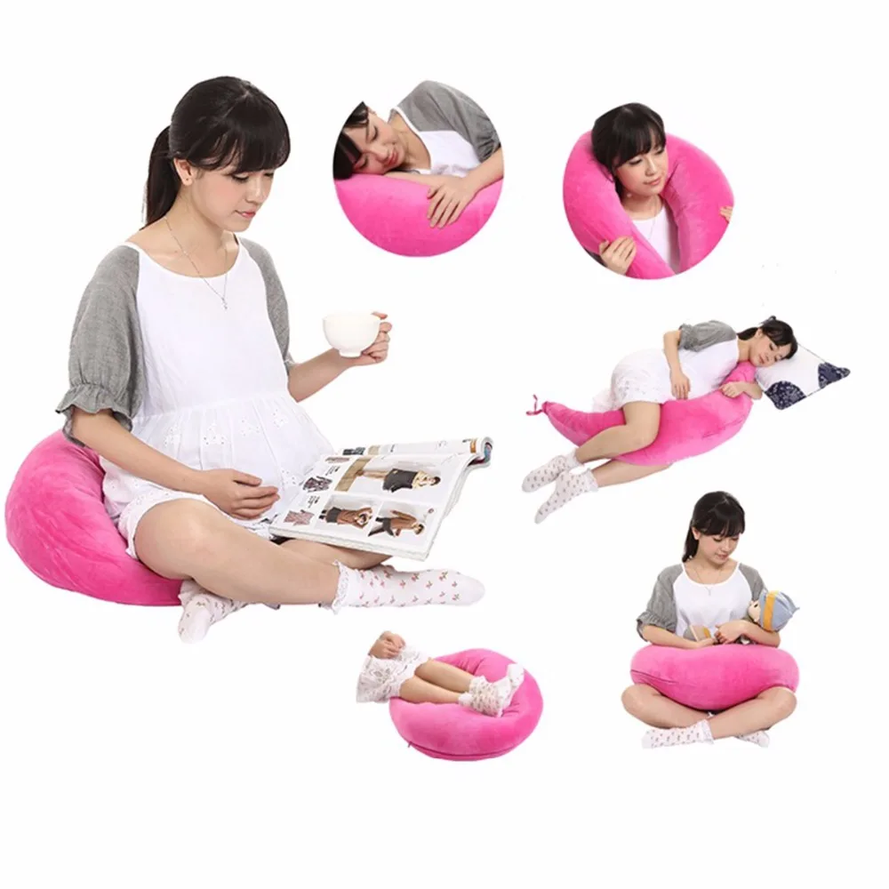 Подушка для грудного вскармливания u образная кормления подушка кормящих мам