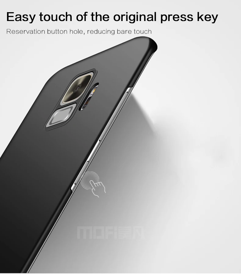 Чехол для samsung S9, чехол для samsung galaxy S9 plus, жесткий защитный черный чехол, чехол для galaxy s9+ 6,2"