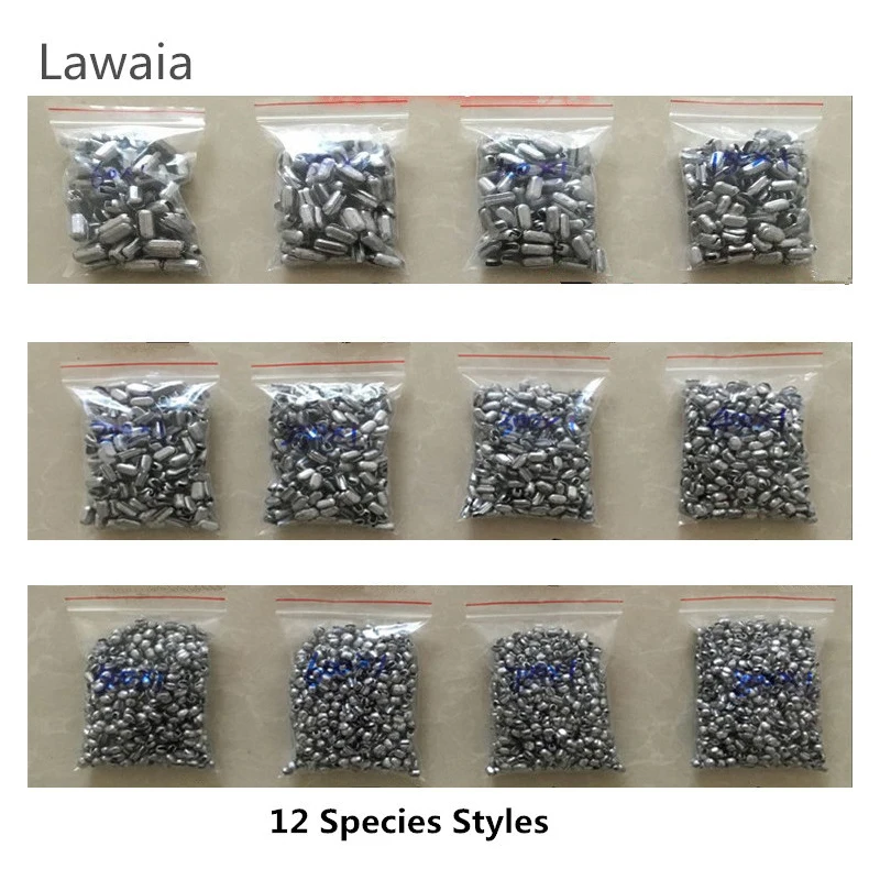 Lawaia свинцовые рыболовные грузила инструменты с открытым губом новые оптом