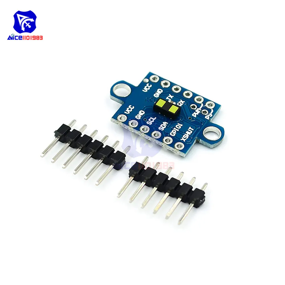 Φ VL53L1X & STM32 TOF время полетных чипов датчик измерения расстояния полета ШИМ выход