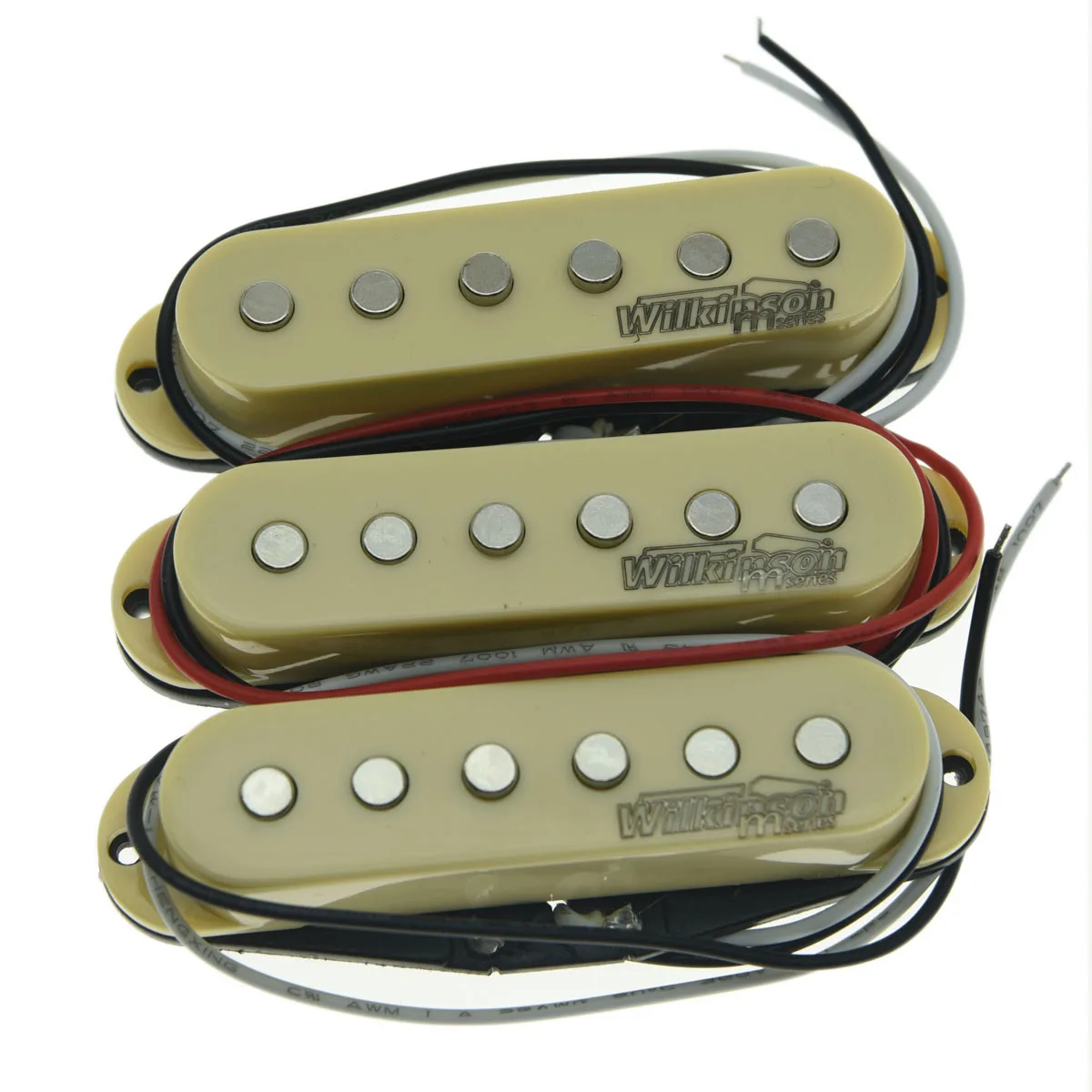 Крем Wilkinson Lic ST Strat винтажные звуковые пикапы с одной катушкой подходят для