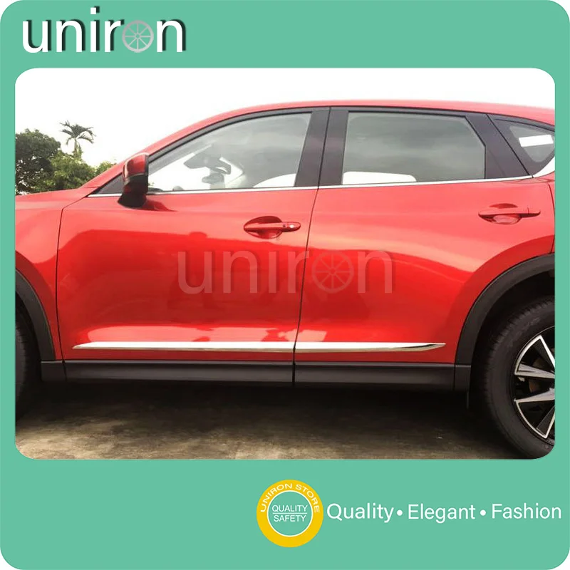 Uniron для CX5 Mazda CX 5 2017 2018 двери кузова боковой молдинг Накладка наклейка в виде