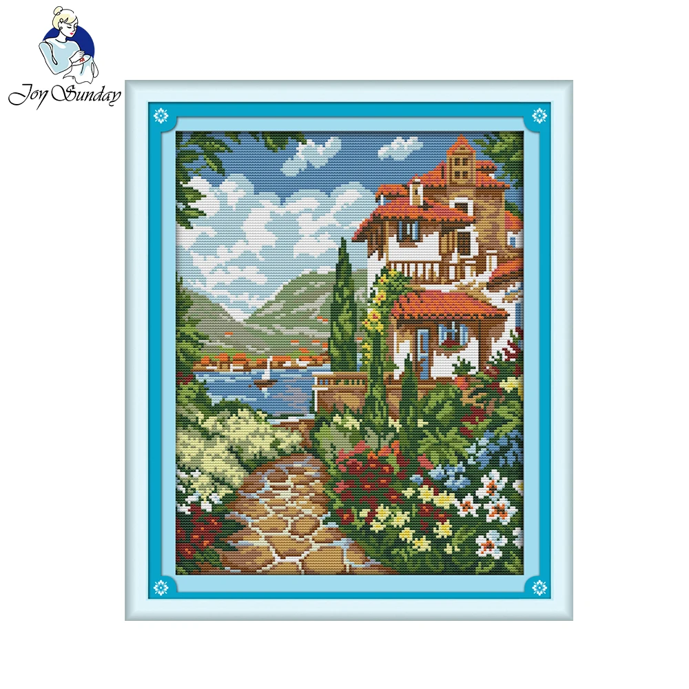 Joy Sunday Набор для вышивки крестиком из названия лакеид 14 шт. оптовая продажа наборы
