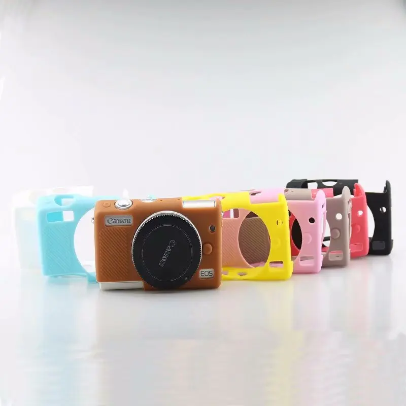 Силиконовая кожа брони чехол для корпуса протектор Canon EOSR R M100 только цифровой