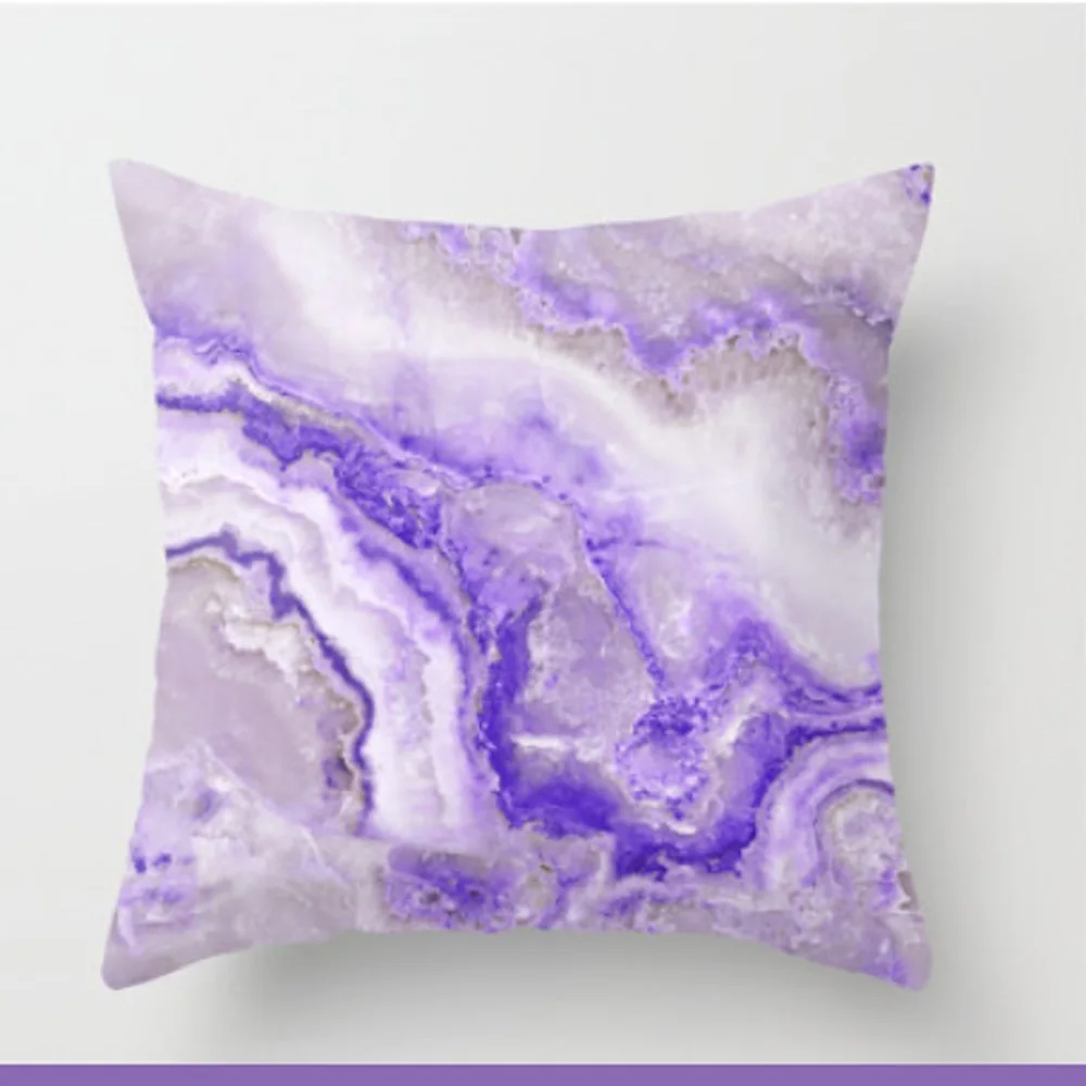 Peach Velvet Marble Throw Pillow Cover Square Bolster Cushion Home Office Box Case Living Room | Дом и сад