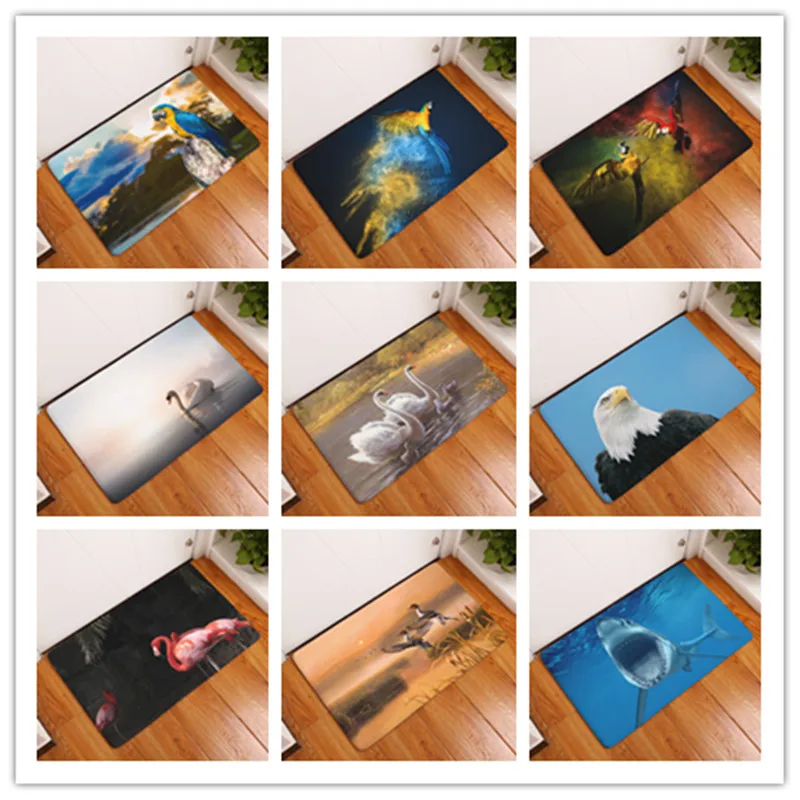 2017 новые высококачественные Придверные коврики с леопардовым принтом для кухни