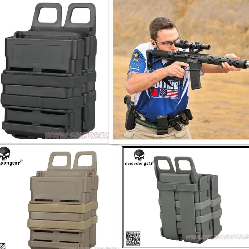 Ememson FastMag Gen3 M4 Журнал подсумок желто-коричневый черный FG бесплатная доставка |