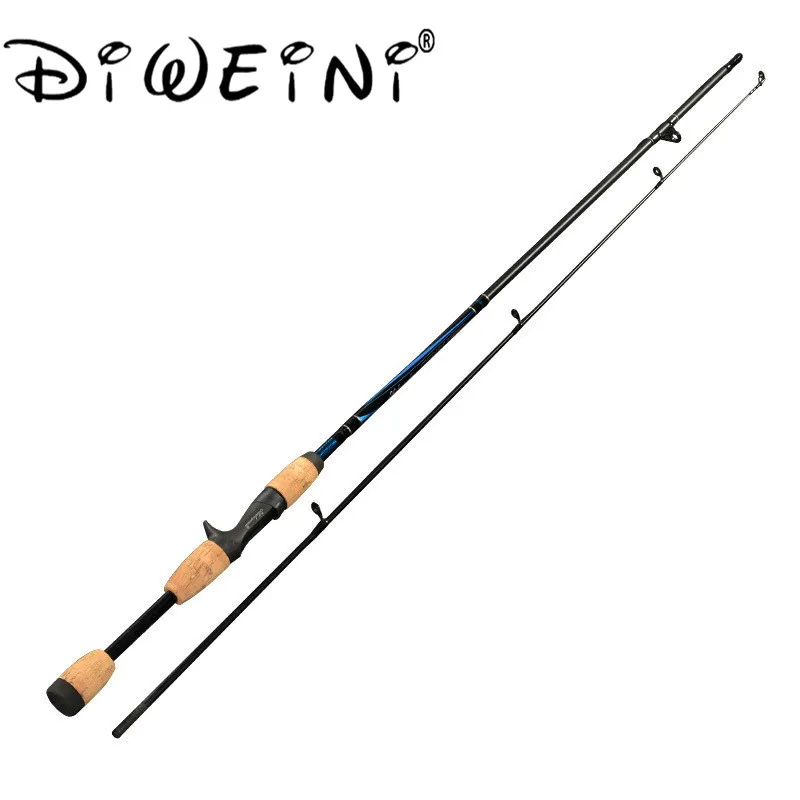 New 2 Tip Carbon Fiber Spinning Fishing Rod 7&quot M Power 6 12LB Lure Weight Casting Cana de pesca Filatura|2 tips|fishing rodlure weight |