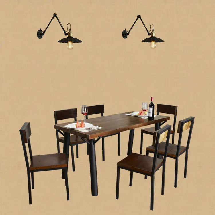 Новый Винтажный индустриальный стиль чердак креативная Минималистичная