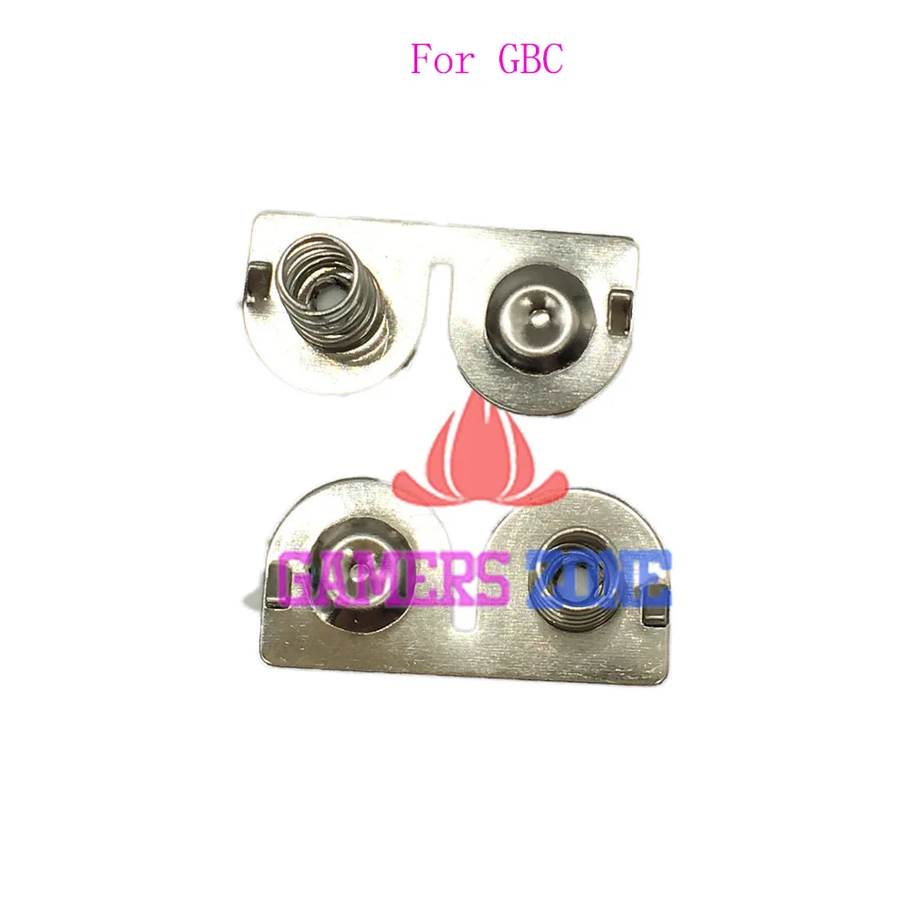 Клеммы для аккумуляторов разных цветов 50 шт. Пружинные контакты корпус gbc