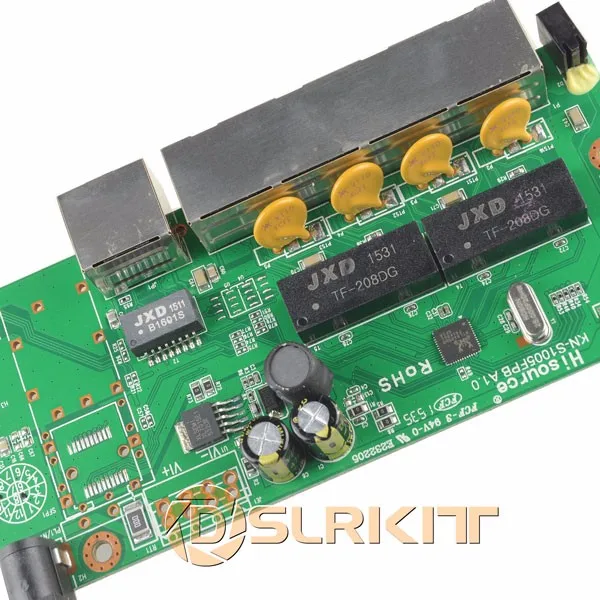 DSLRKIT 15 в 120 Вт 9 портов Пассивный PoE инжектор Ethernet переключатель для Ubiquiti Mikrotik sPoE