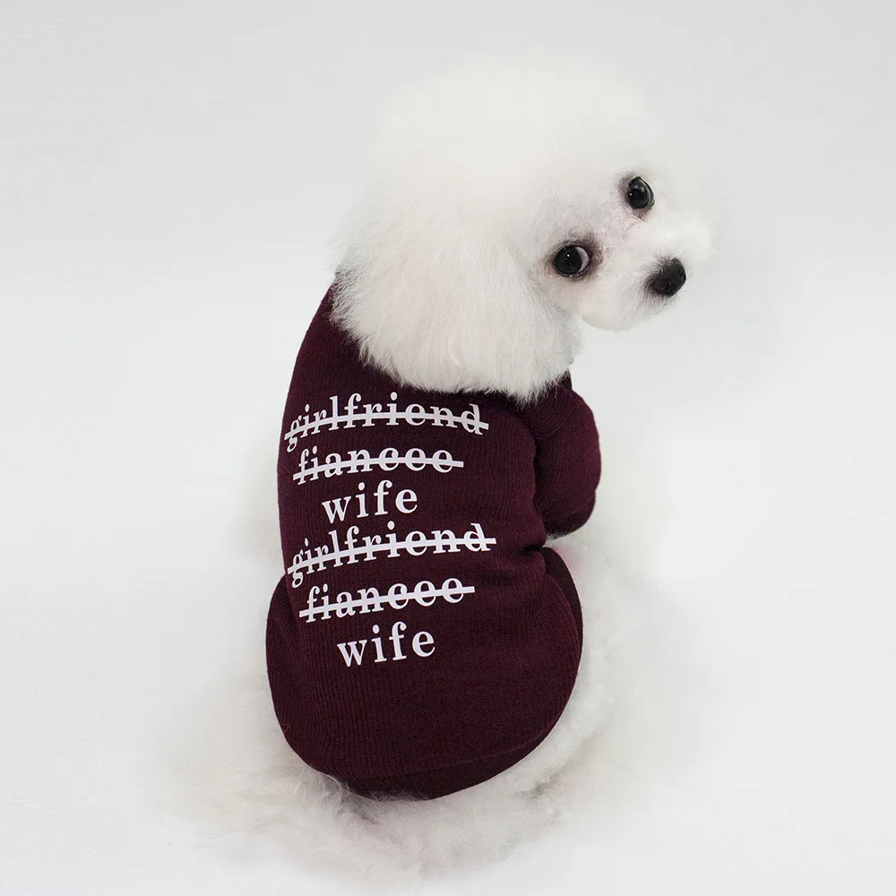 Spring Cotton Chihuahua False Two Style Sweater Pet Dog Clothes for Small Dogs Pets Clothing Yorkshire Jacket Pug Costume Outfit | Дом и сад