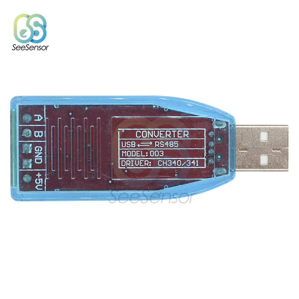 Промышленный USB в RS485 конвертер адаптер обновление защиты RS485 конвертер Совместимость V2.0 Стандартный RS-485 разъем
