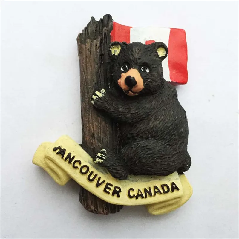 NEW Arrival Vancouver Canada Lions' Gate Bridge Fridge Magnet 3D Refrigerator Magnetic Stickers Tourist Souvenirs Home Decor|fridge magnet|fridge