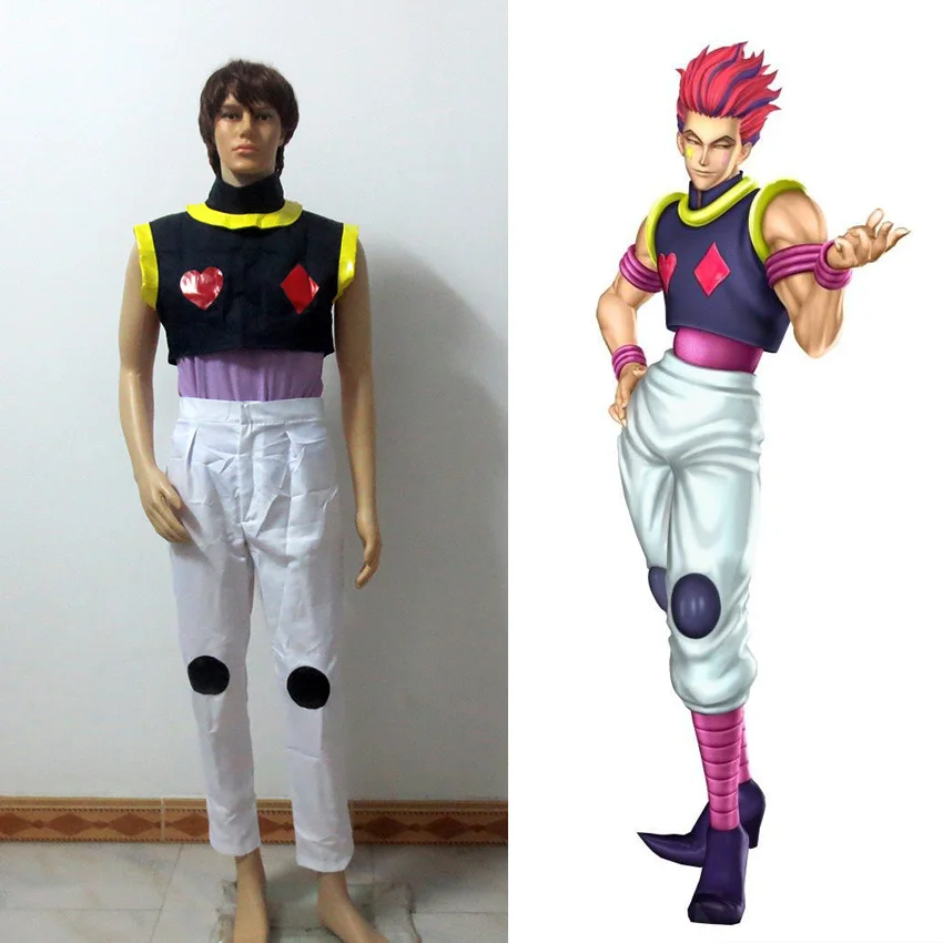 

Hunter X Hunter Hisoka Cosplay Costume Customized Free Shipping