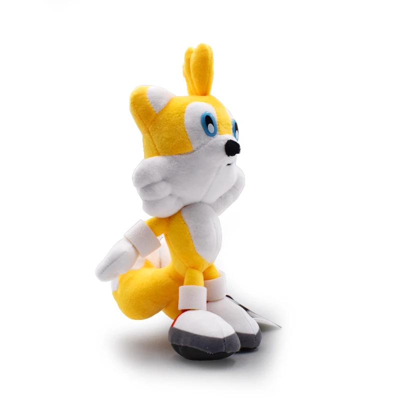 20 см желтый плюшевый Соник игрушки кукла мультфильм аниме Peluche мягкие куклы для детей подарок для детей Новинка