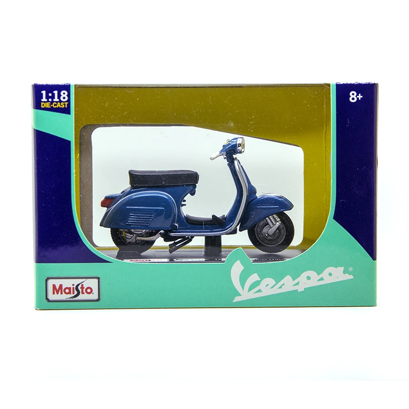 Модель мотоцикла Maisto 1:18 VESPA Piaggio модель модели с возможностью литья под давлением
