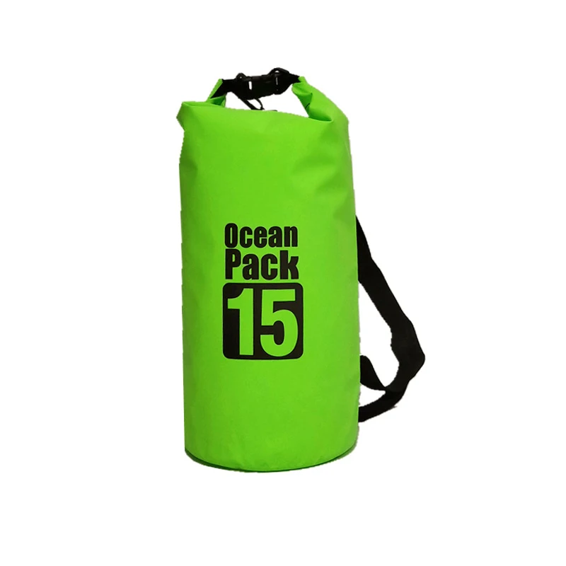 MELIFE 15L Waterproof Storage Dry Bag Ocean Pack Sack Kayak Rafting Outdoor Sport Swimming Bags Canoing Boating Water Resistance | Спорт и