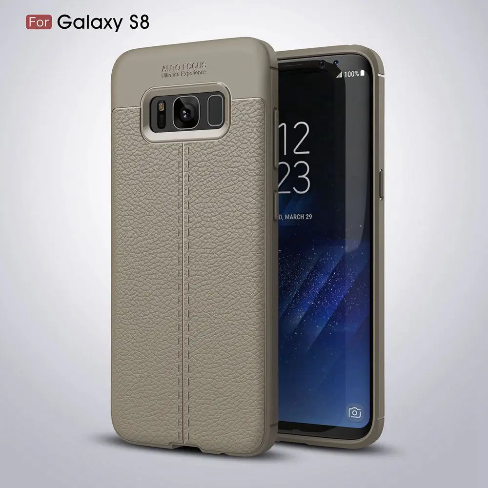 TUKE чехол для телефона для Samsung Galaxy S8 противоударный мягкая резина, термопластичный полиуретан чехол для Samsung Galaxy S8 G9500 G950F чехол G950 Fundas