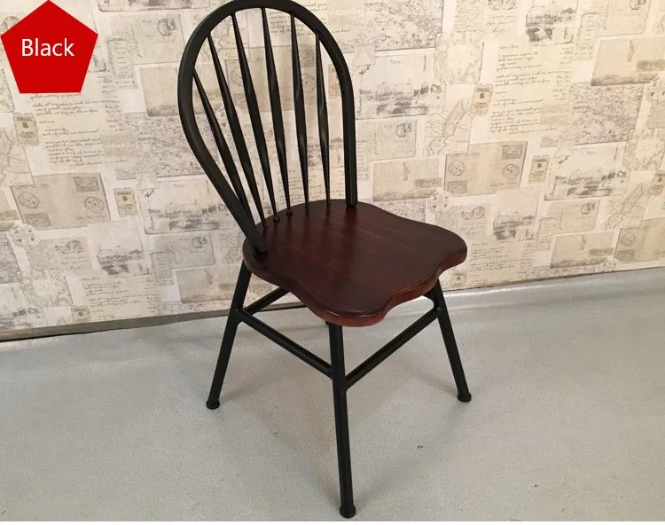 Лофт американская кантри винтажная мебель кованые железные барные стулья из