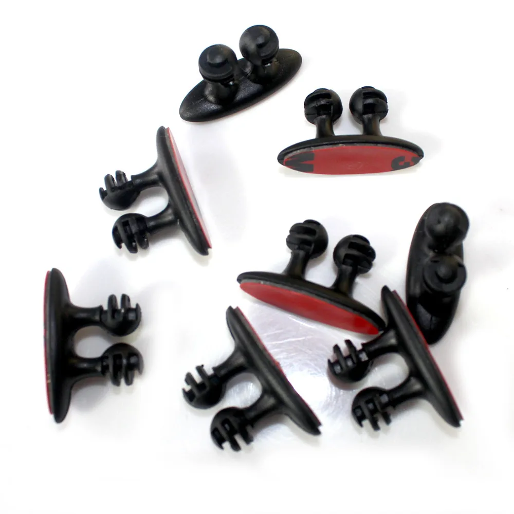 Автомобильные детали 8 шт./лот держатель кабеля автомобильный зажим для