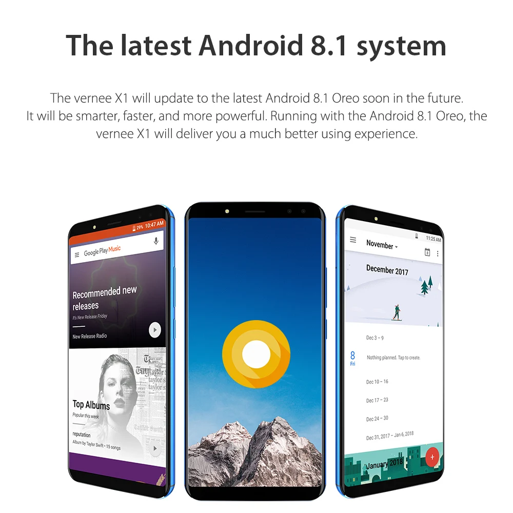 Vernee X1 4G мобильный телефон 6200 mAh 6 ''Face ID 6+ 64 GB Helio P23 16+ 5 Мп 13MP+ 5MP 4-Cam с отпечатком пальцев Type-C EU Plug смартфон