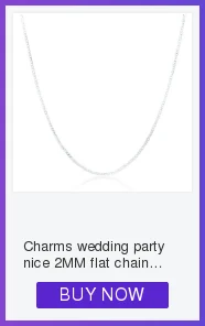 Красивый элегантный свадебный женский мужской серебряный цвет 6 мм браслет-цепочка Высокое качество модные классические ювелирные изделия H219