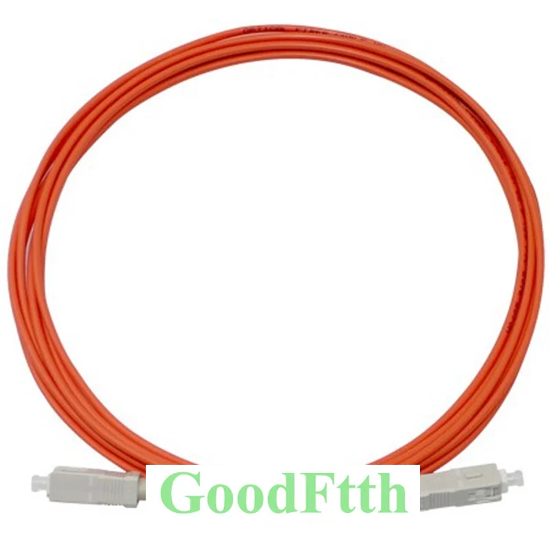 Фото - Fiber Patch Cord Jumper Cable SC-SC Multimode OM2 50/125 Simplex GoodFtth 20-100m fiber patch cord jumper cable fc fc multimode om1 62 5 125 simplex goodftth 20 100m