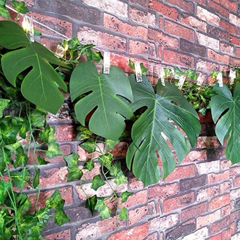 Баннер с тропическими пальмовыми листьями фламинго ананасами Пляжное украшение