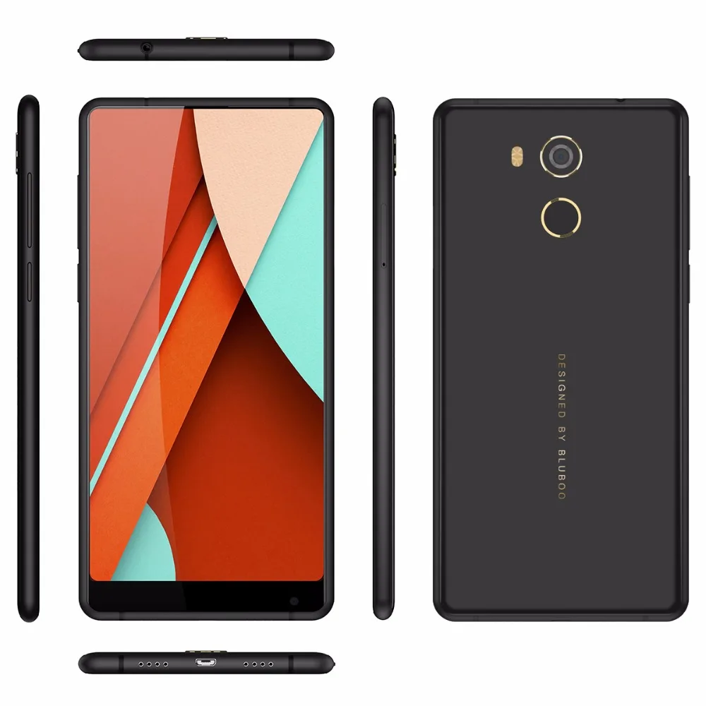 Смартфон BLUBOO D5 PRO 5 &quot18:9 дисплей 3 ГБ 32 MTK6737 четырехъядерный Android 7 0 2700 мАч 13MP