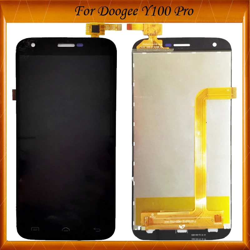 ЖК-дисплей 5 0 дюйма Для Doogee Valencia 2 Y100 Pro экран + Сенсорное стекло дигитайзер в сборе