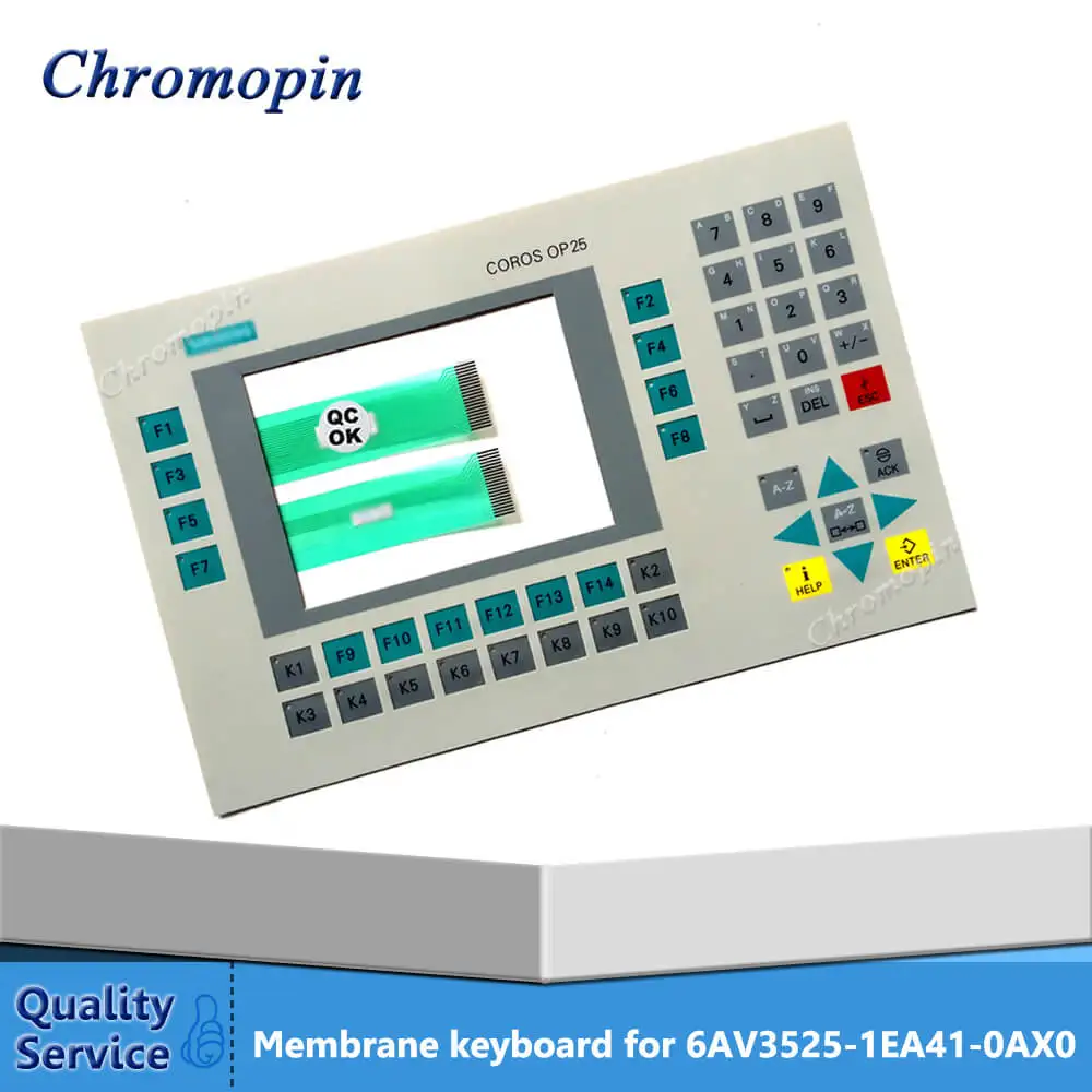 

Membrane keyboard for 6AV3525-1EA41-0AX0 6AV3 525-1EA41-0AX0 6AV3525-1EA41-0AX1 6AV3 525-1EA41-0AX1 OP25