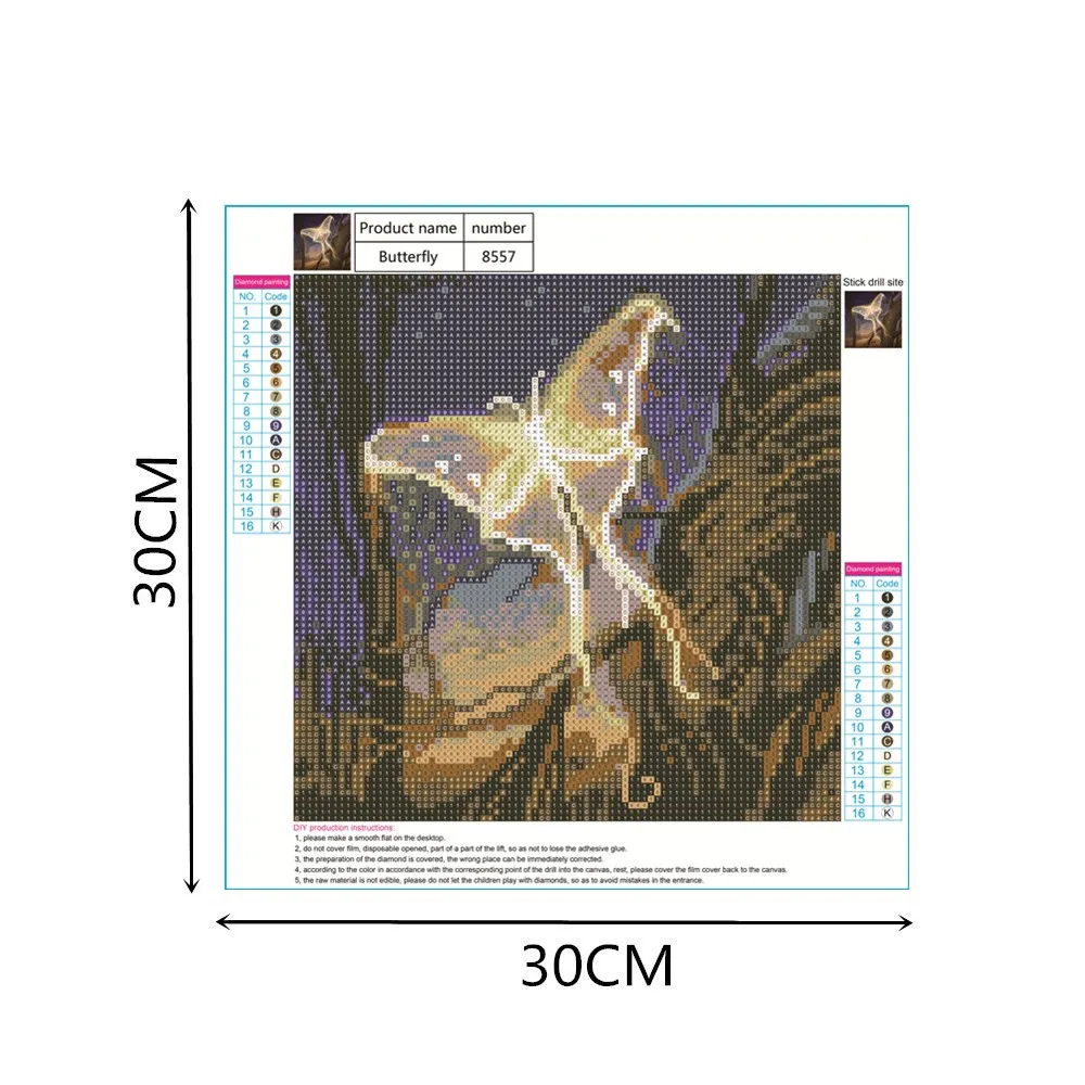 DIY Полный вышитый бисером Кристальный со стразами круглый Набор для вышивки