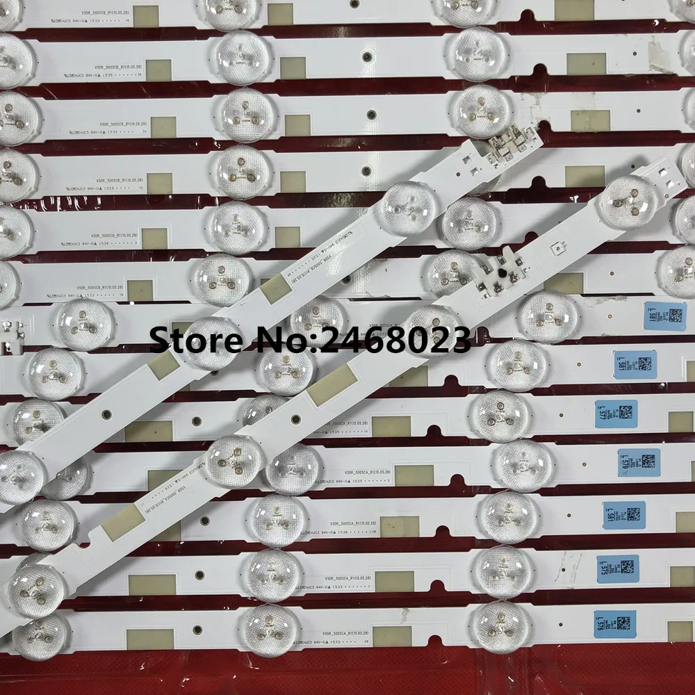 Светодиодная подсветка полосы 13 лампы для Samsung 50 &quotТВ UE50JU6800 V5DR_500SCA_R1 V5DR_500SCB_R1 CY