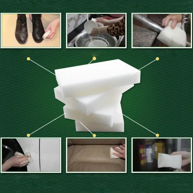 2 шт./10 шт. Чистящая губка для очистки волшебная Ластик меламиновая кухня ванная