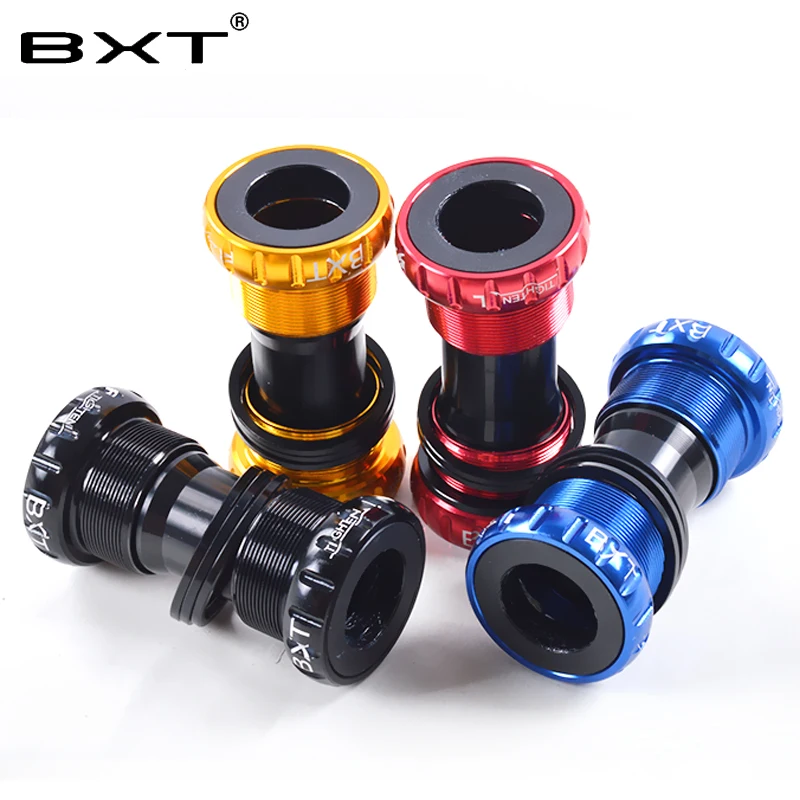 BXT каретки велосипеда MTB велосипед ось bb Велоспорт Алюминий сплав